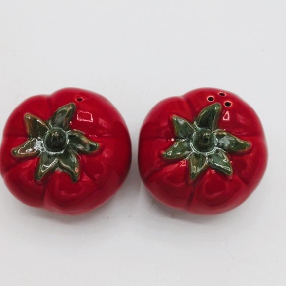 Jacques Pepin Dining Nwt Jacques Pepin Tomato Salt Pepper Shakers